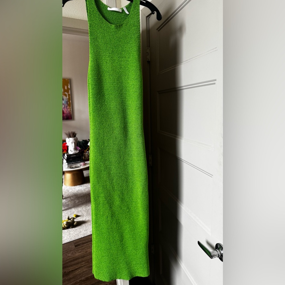 Green dress
